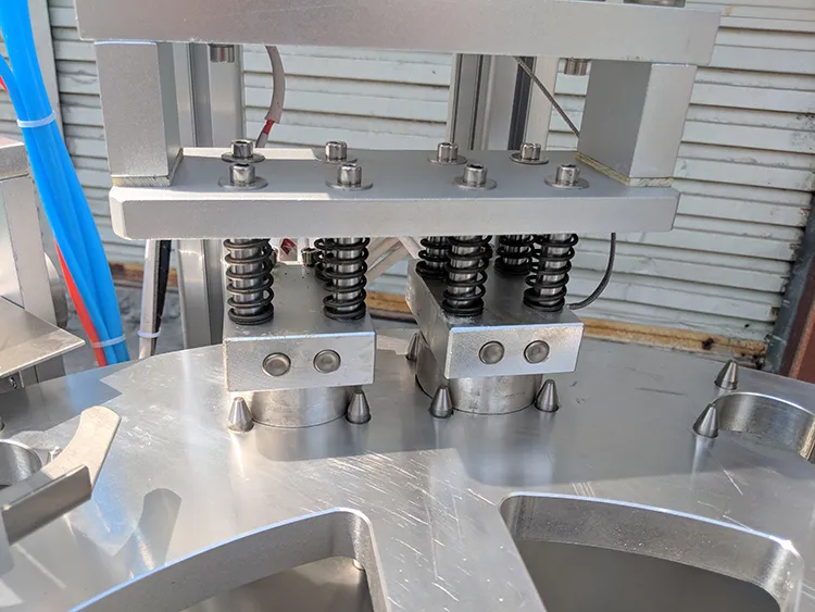 High Speed Fully Automatic Paper Cup Filling and Sealing Machine for Ice Cream