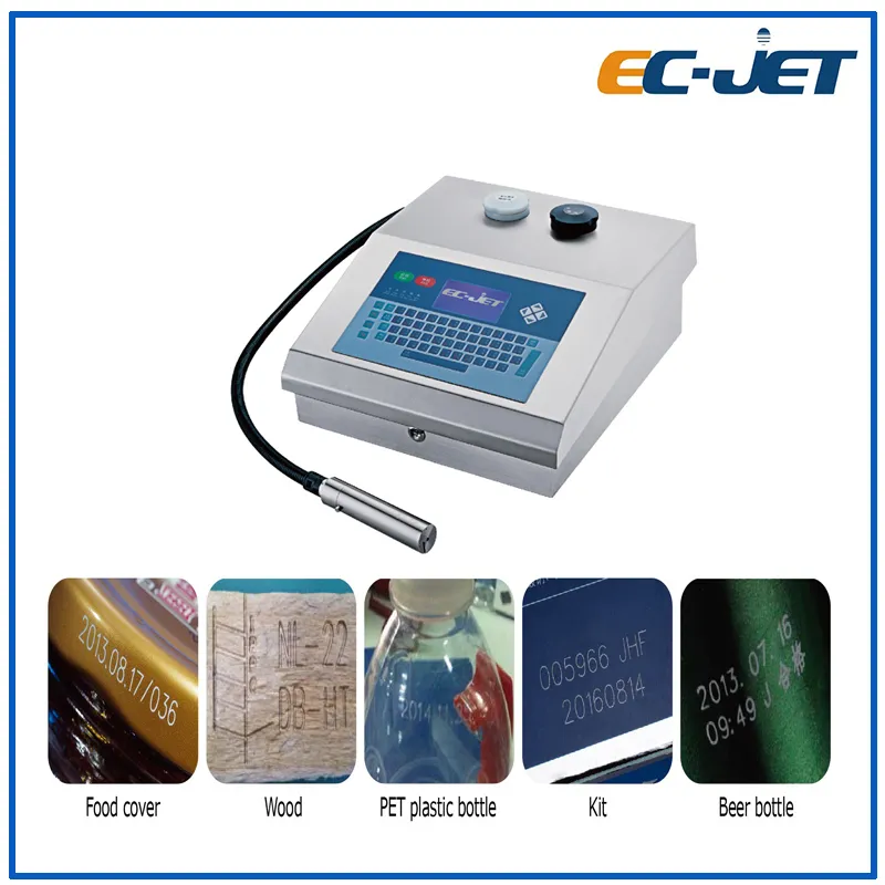 High Speed Industrial Date Packing Machine Continuous Inkjet Printer (EC-JET500)