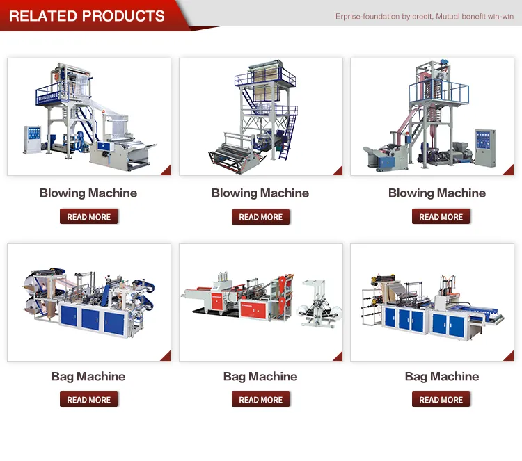 High Speed Sjr Series 30-450mm 30-180PCS/Min Side Sealing Bag Making Machine