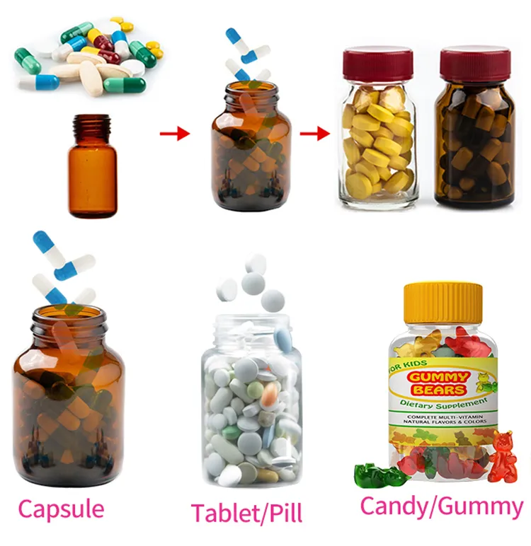 High Speed Tablet Capsule Counting Filling Machine Counter for for Small Items