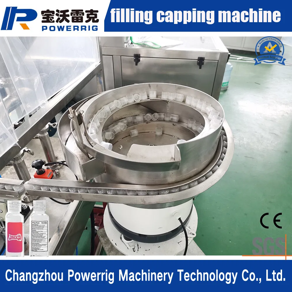 Hot Sale Hand Sanitizer Gel Liquid Bottle Filling Capping and Labeling Machine