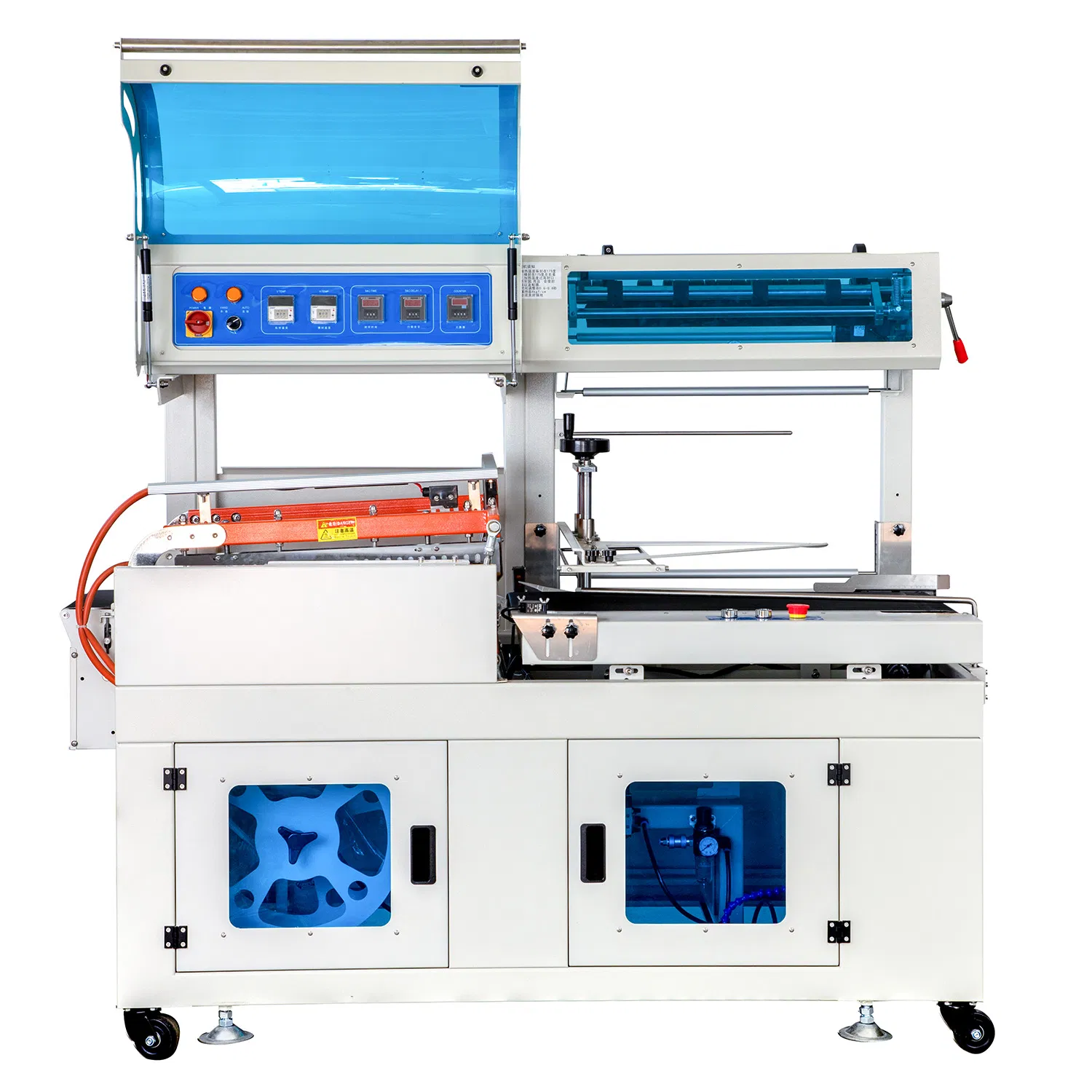 Hot Shrink Heat Tunnel POF/PE/PVC Film Packaging Machine