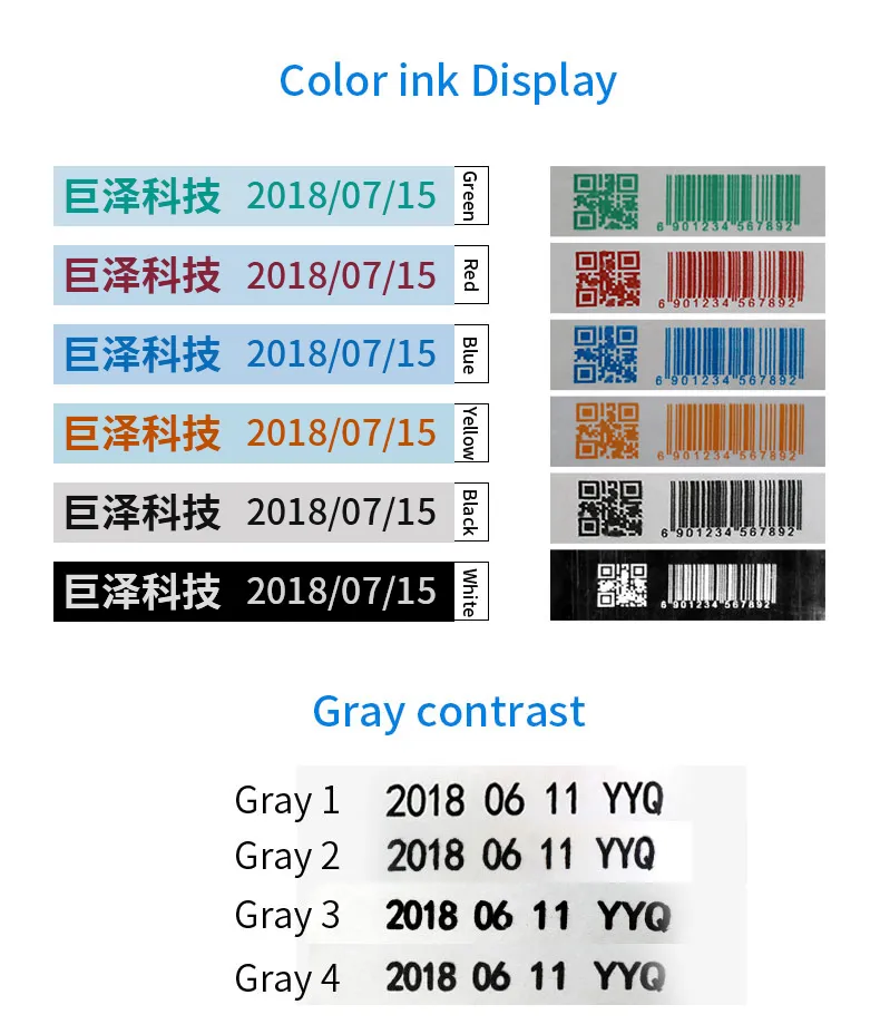 HP 42ml Cartridge Eco Solvent Water Based Tij Inkjet Printer Machine on Steel Pipe