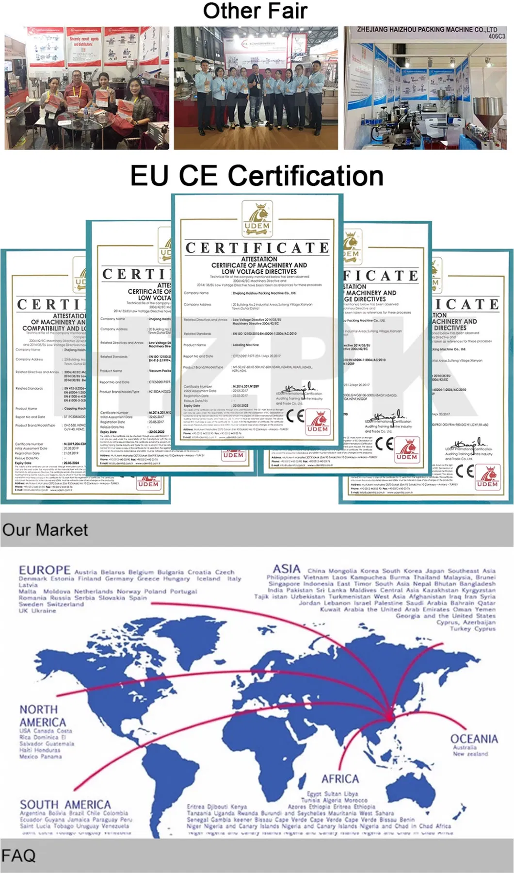 Hzpk Can Sachet Packing Machine Filler 5ml