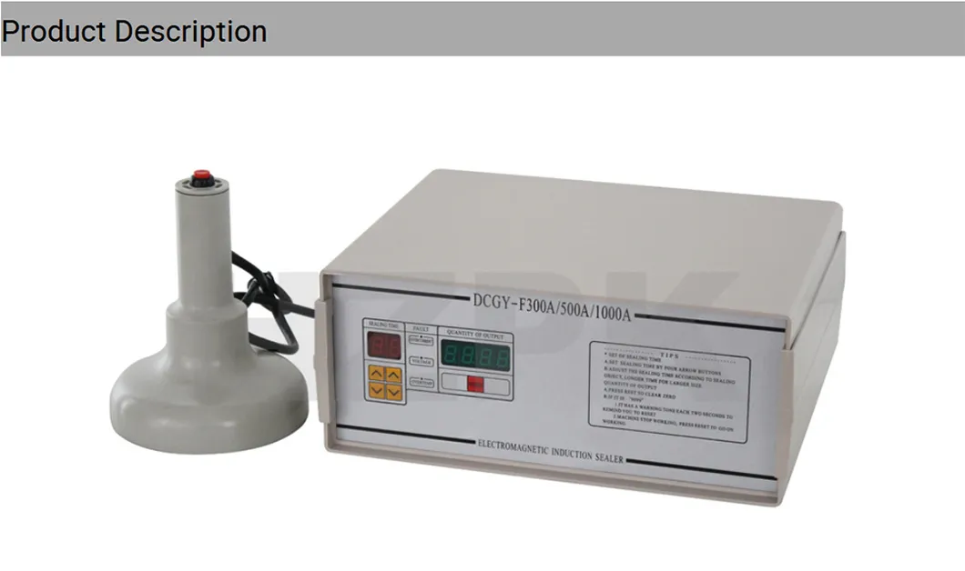 Hzpk Dcgy-1000 Automatic Can Packing and Induction Sealing Machine