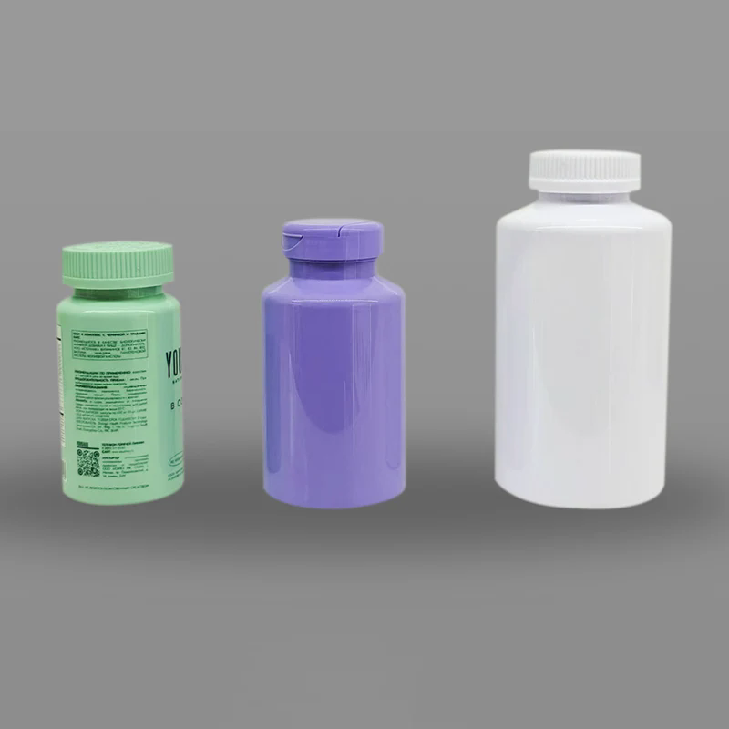 PET magnesium jars for capsules