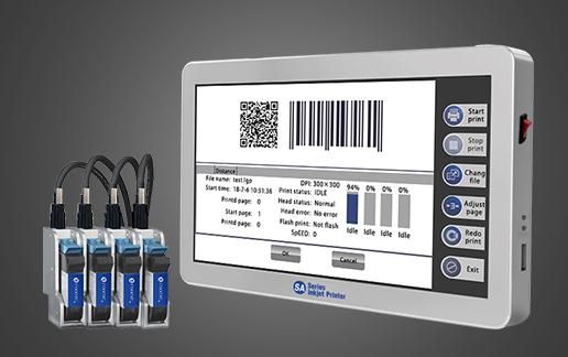Industrial Inkjet Coder Printing on Porous Media