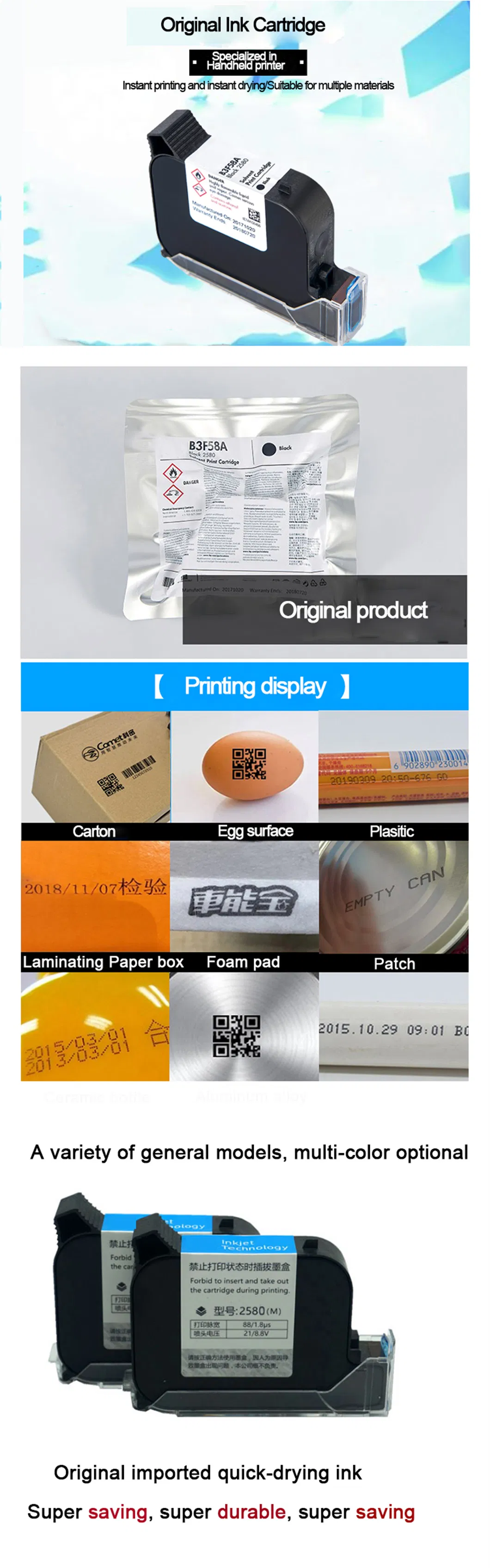 Inline Inkjet Coding and Marking Printers