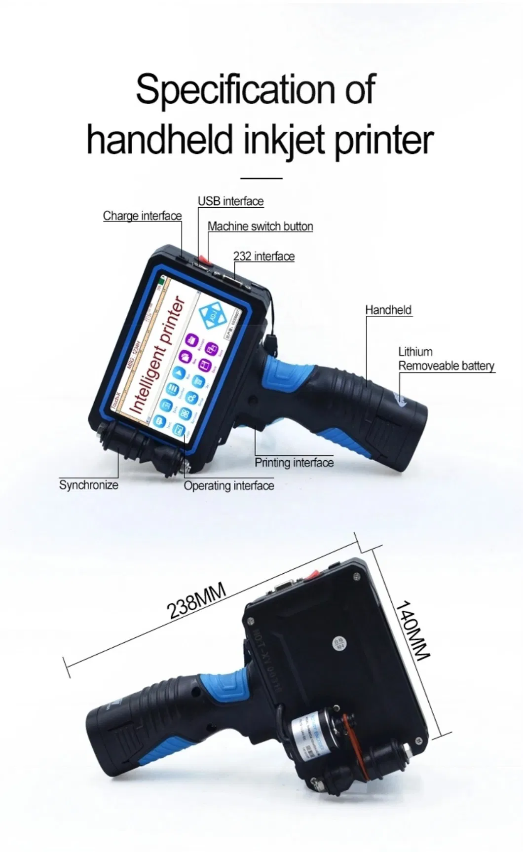 Inline Inkjet Coding and Marking Printers
