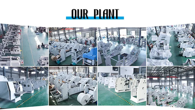 Lmd-400b+Lst-4700 Fully Automatic Kraft Printing Paper Bag Making Machine