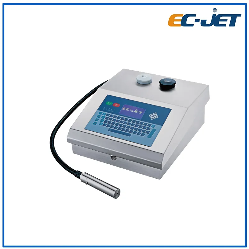Low Cost Continuous Inkjet Printer for Food Packaging (EC-JET500)