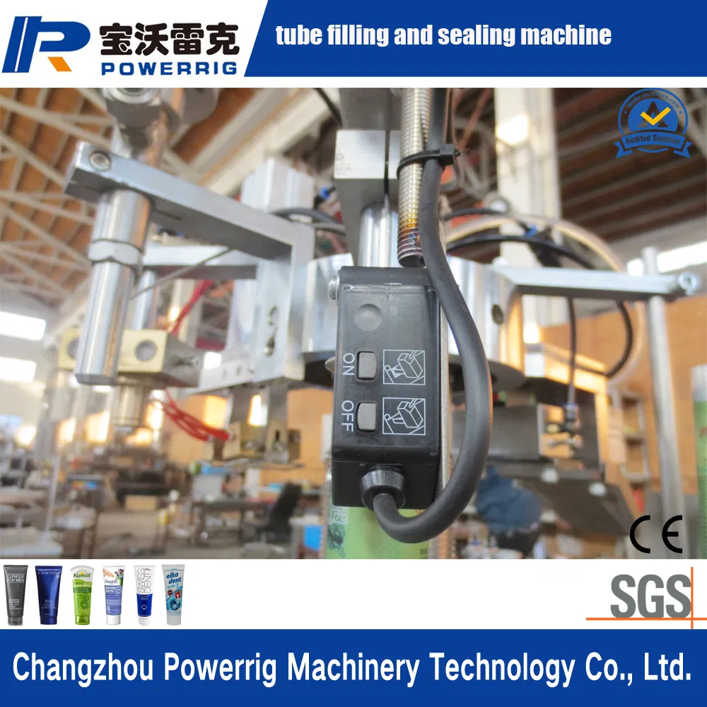 Manual Loading Plastic Tube Filling Sealing Machine for Alcohol Sanitizer Gel