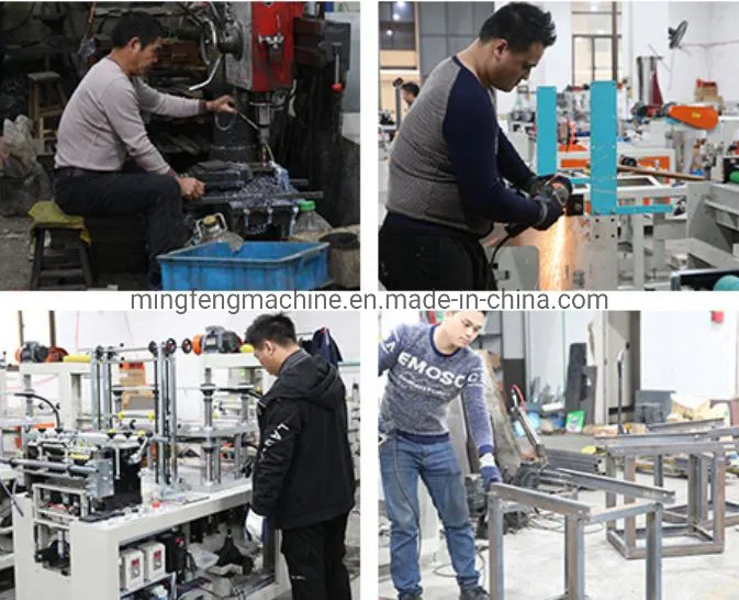 Mingfeng Online Sales Double Roll Garbage Plastic Bag Forming Machine Price