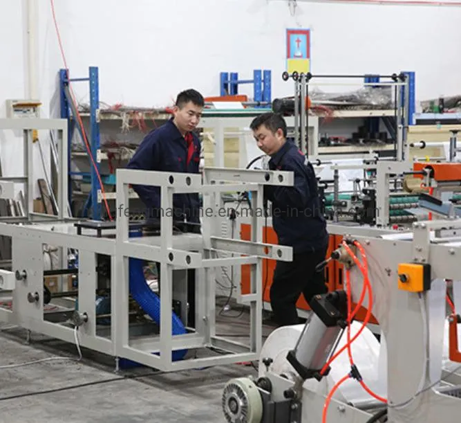 Mingfeng Online Sales Double Roll Garbage Plastic Bag Forming Machine Price