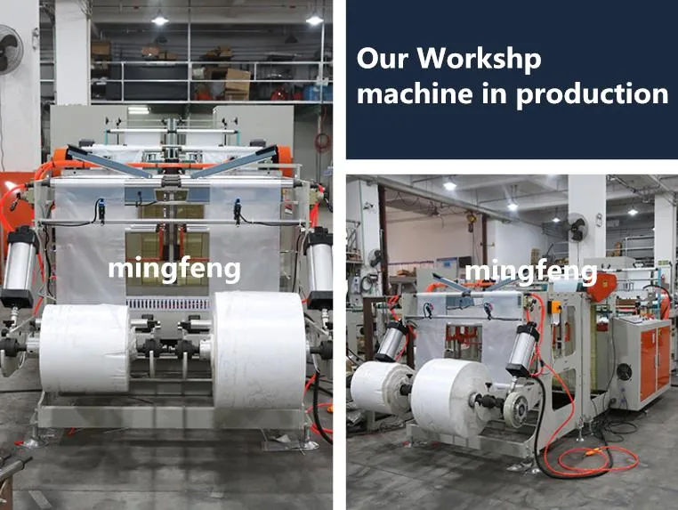 Mingfeng Online Sales Double Roll Garbage Plastic Bag Forming Machine Price