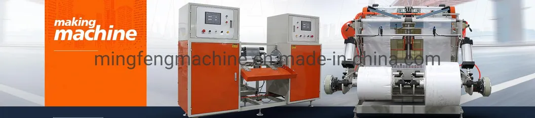 Mingfeng Online Sales Double Roll Garbage Plastic Bag Forming Machine Price