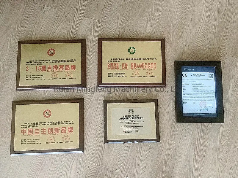 Mingfeng Online Sales Double Roll Garbage Plastic Bag Forming Machine Price