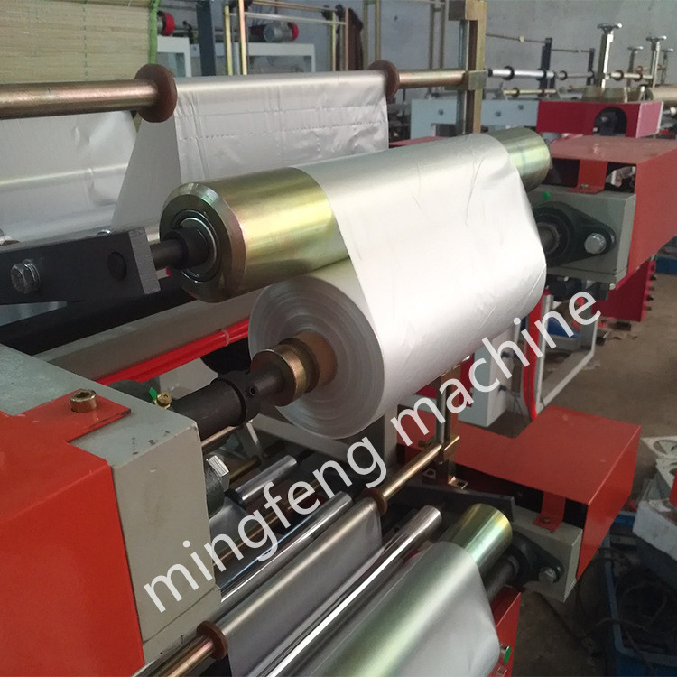 Mingfeng Online Selling Shxj-a Model Automatic Double Layer Plastic Rolling Bag Making Machine Price
