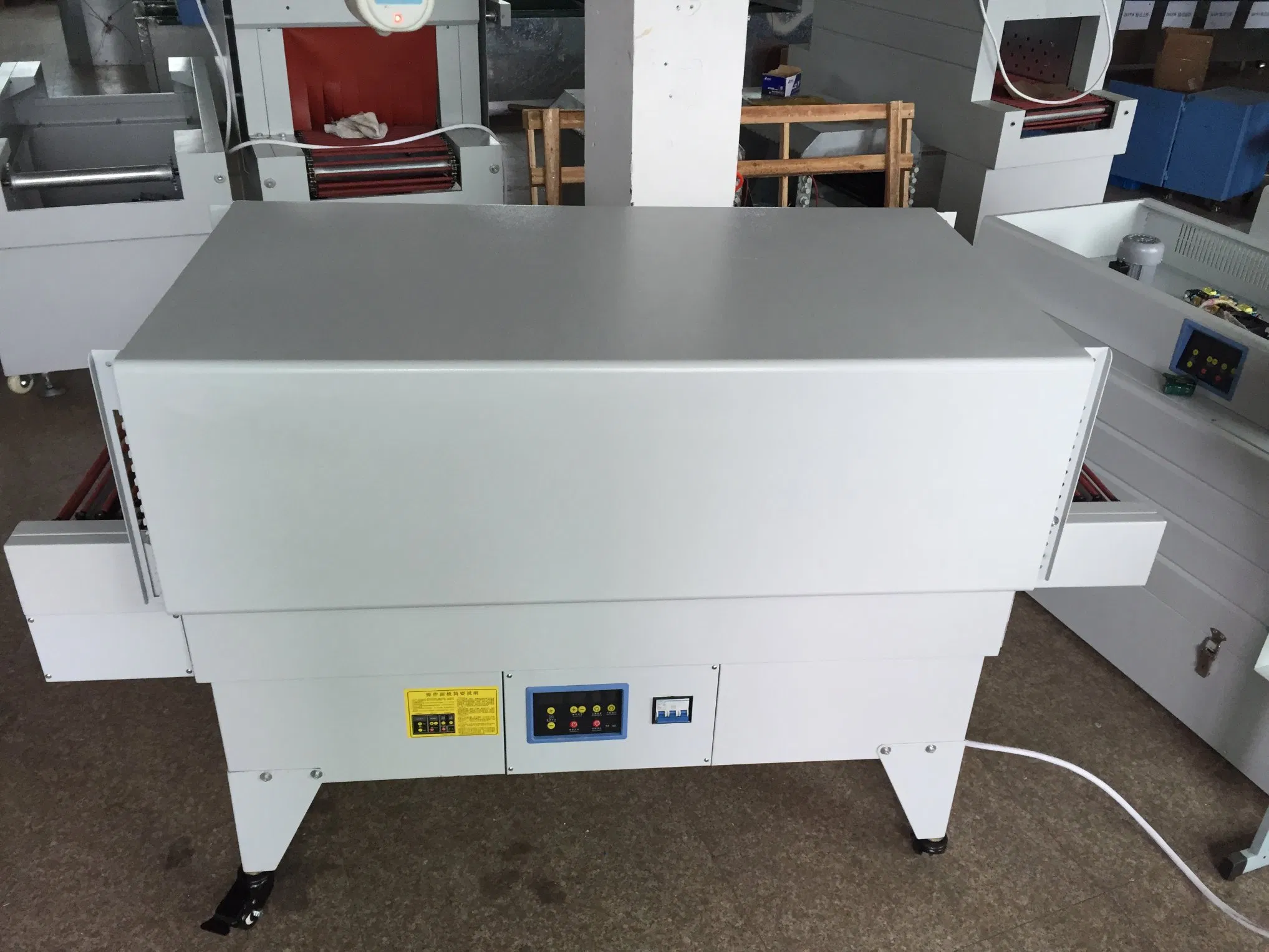 Mini Shrink Wrap Machine with Heat Insulating Dust-Proof Cloth