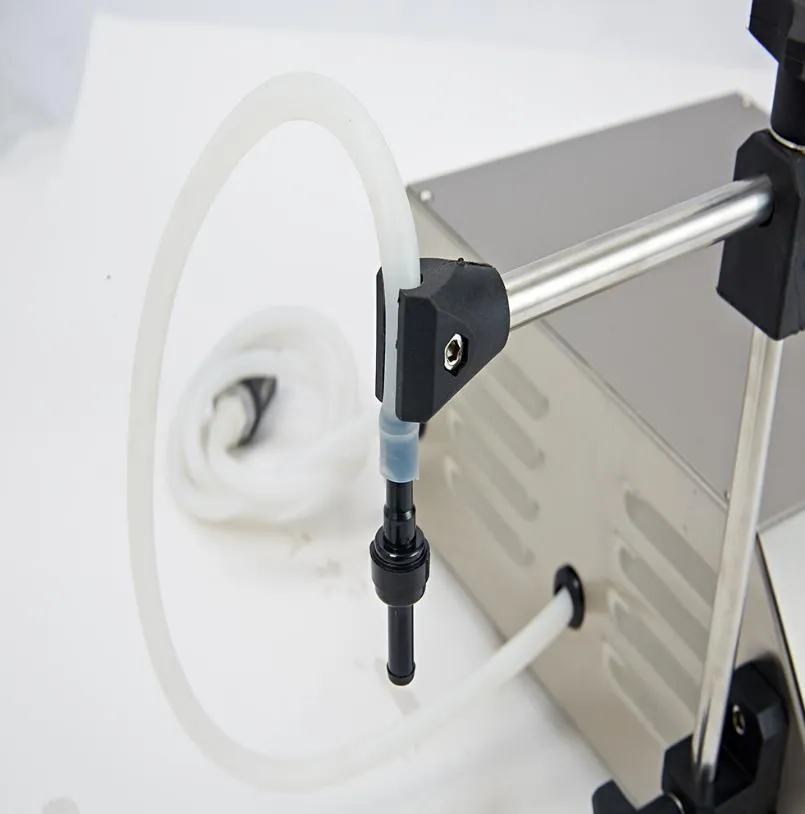 Minisize 2-3500ml Single Head Filler Digital Control Pump Liquid Bottle Filling Machine for Oil