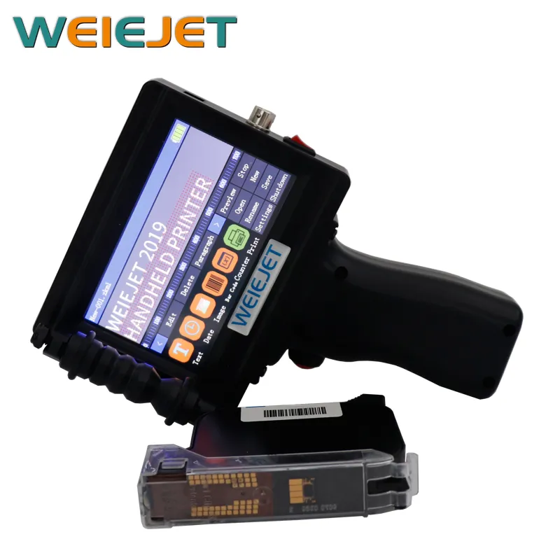 Multi Language Handheld Inkjet Printer Date/Code Printer Industrial Handjet Printer
