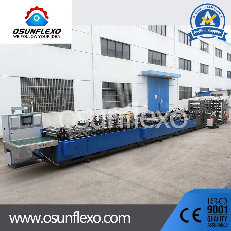 Multifunctional Combination Specialized Designed Computerized Plastic Bags Producing Machinery