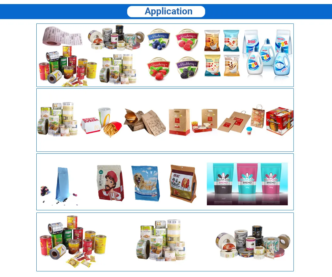 Multifunctional Combination Specialized Designed Computerized Plastic Bags Producing Machinery