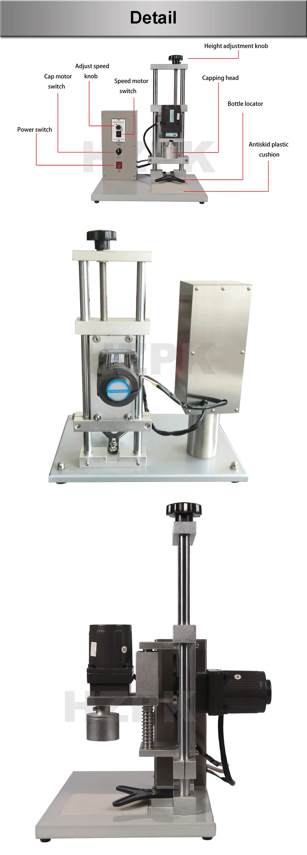 Nail Polish Glass Bottle Sealing Cap Sealing Machine