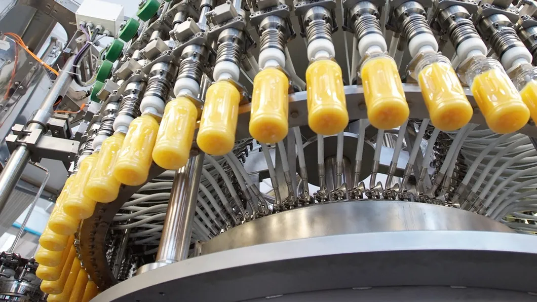 Nectar Bottle / Jar Washing Filling Capping Machine