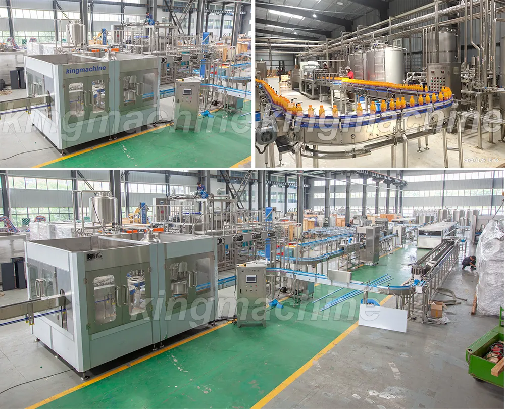 Nectar Bottle / Jar Washing Filling Capping Machine