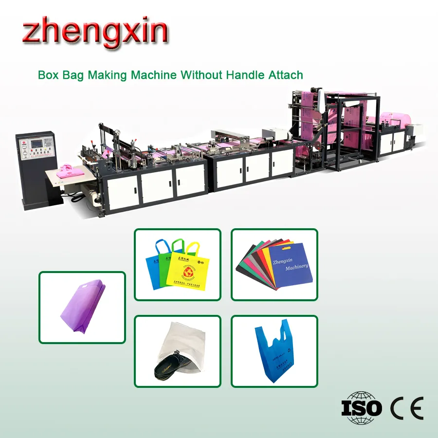 Non-Woven Bag Making Machine Box Bag Machine Zxl-C700
