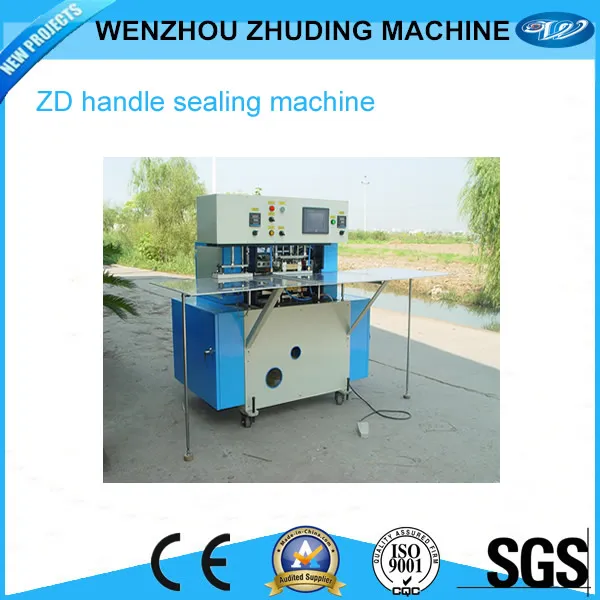 Non Woven Fabric Soft Loop Handle Bag Sealing and Making Machine