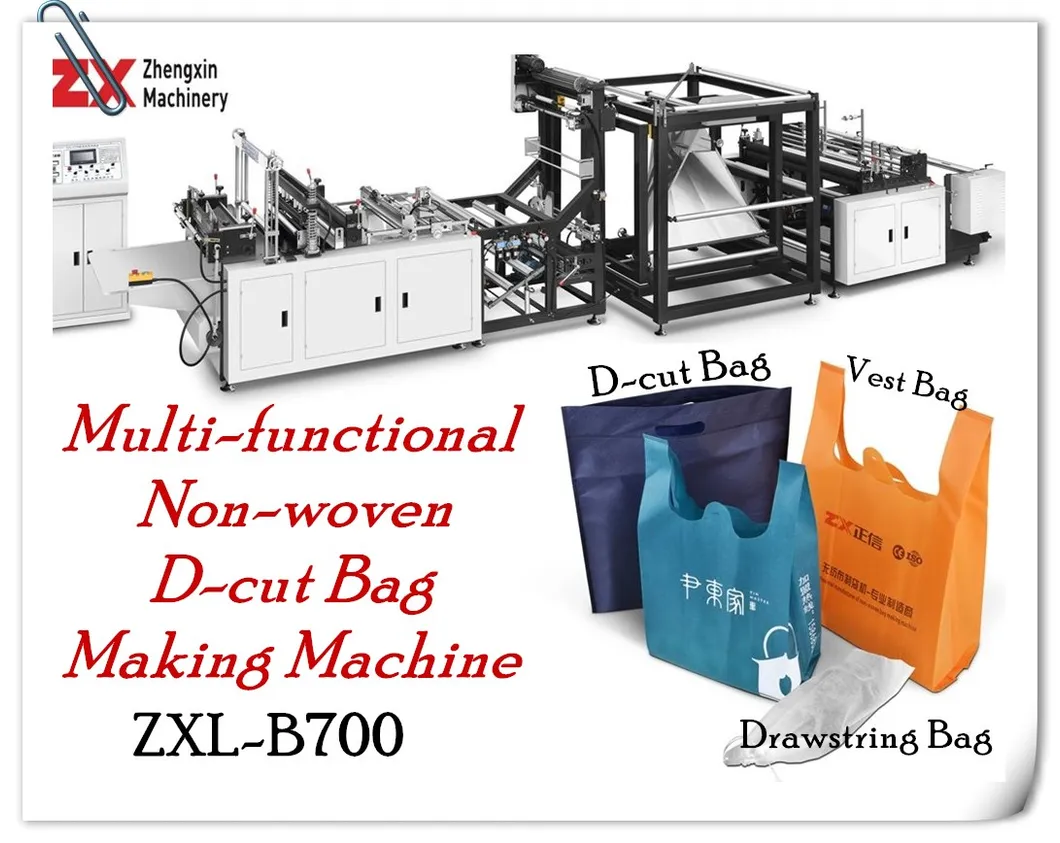 Non Woven Shoes Bag Making Machine with High Performance