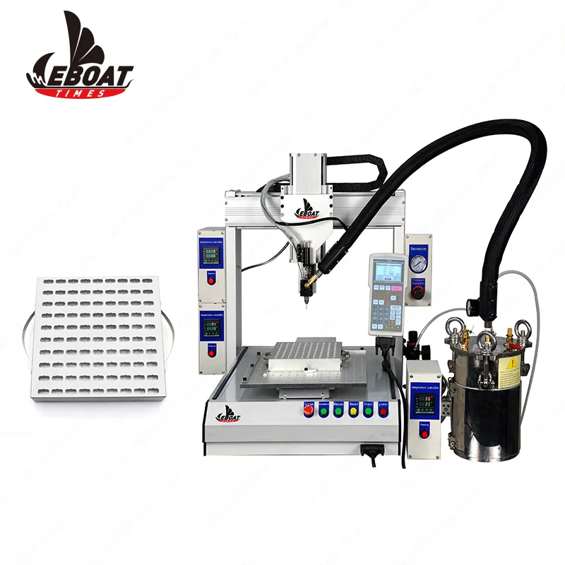 One Year Warranty Simple Program 1/2/4L Barrel Vape Pen Filling Machinery
