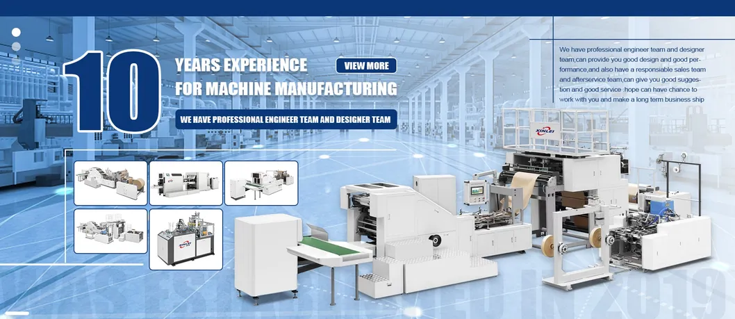 Paper Bag with Twisted Rope Handle Making Machine