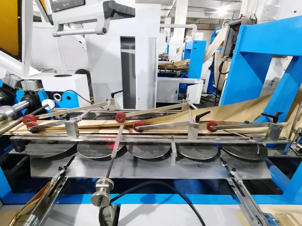 Paper Bag with Twisted Rope Handle Making Machine