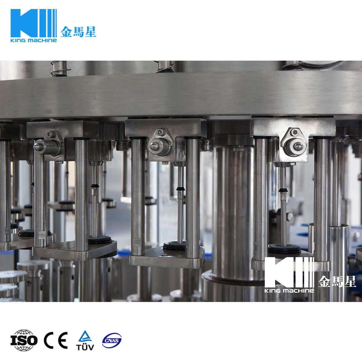 Pet Glass Bottle Carbonated Sparking Water Juice Beverage Drink Beer Isobaric Filling Bottling Making Machine