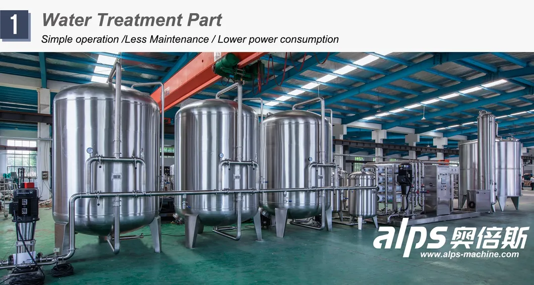 Pet Glass Bottle Sparkling Natural Pure Water Filling Bottling Machine