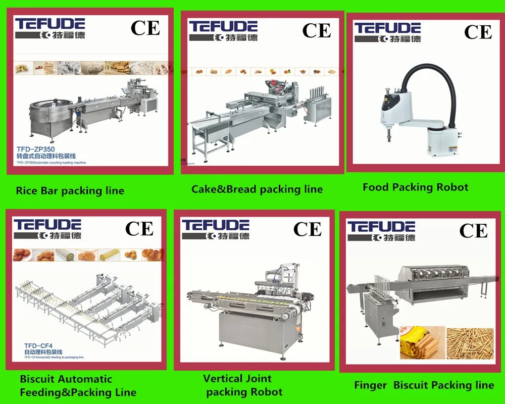 Pillow Type Plastic Film Flow Wrapping Machine for Toast, Sliced Bread (TFD-480S)