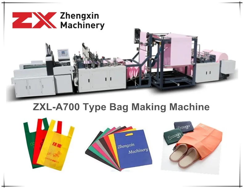 PP Non Woven Vest Bag Making Machine Zxl-A700