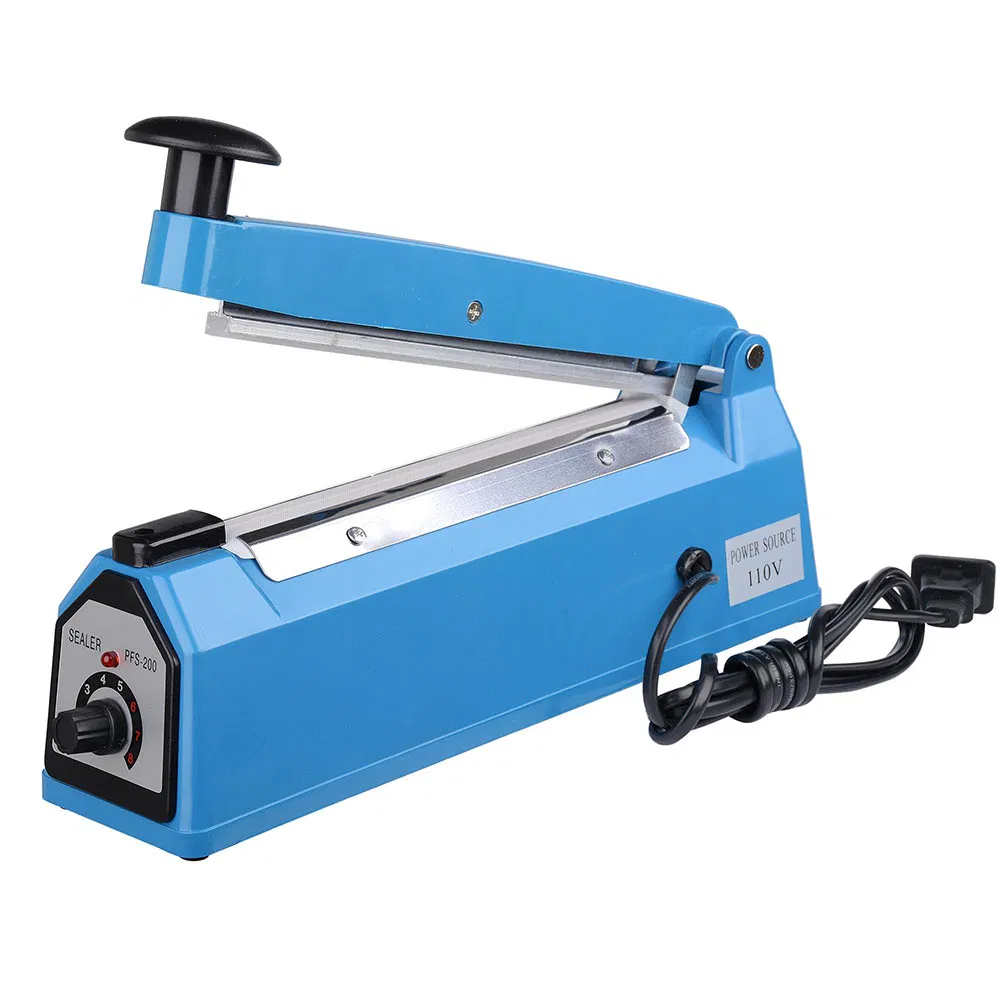 Produce and Selling Heat Sealing 8"/200 mm/8 Inch/20 Cm Long Hand Impulse Poly Sealer Pfs-200 Closer Machine