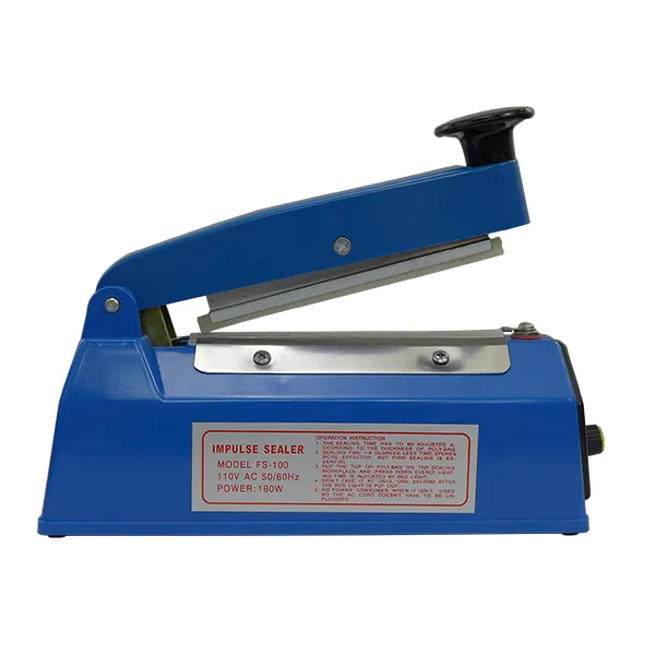 Produce and Selling Heat Sealing 8"/200 mm/8 Inch/20 Cm Long Hand Impulse Poly Sealer Pfs-200 Closer Machine