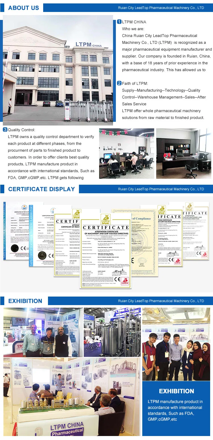 Professional 1 Year Warranty Ampoule Filling and Sealing Machine with Quality Assurance