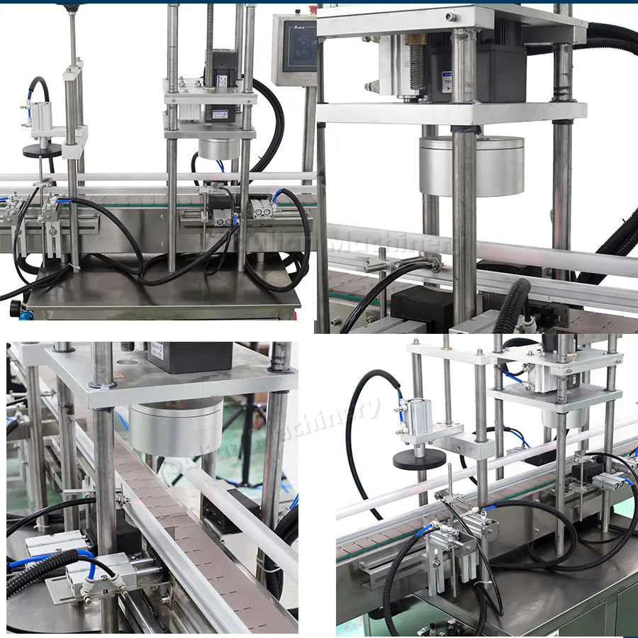 Qdx-1 Fully Automatic Food Drink Bottle Screw Capping Machine