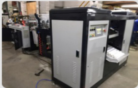 Ribbon Coreless Automatic Poly Draw Rolls Garbage Bag Making Machine