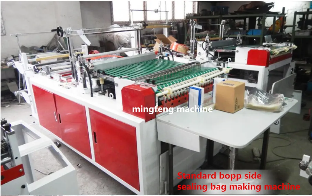 Ruian Mingfeng Brand High Speed BOPP Side Sealing Bag Making Machine Price