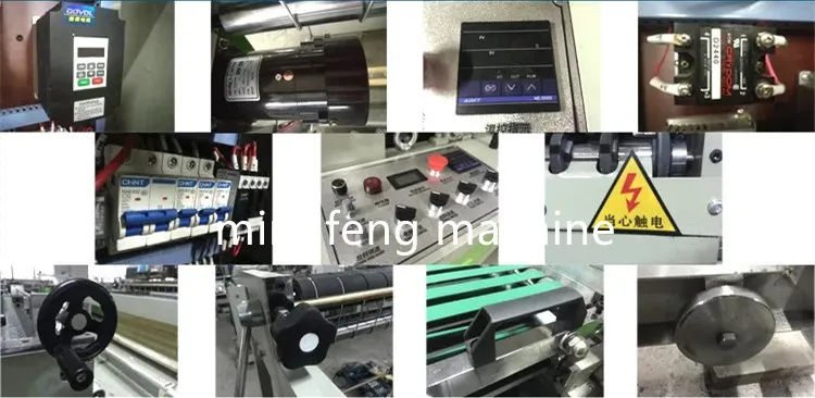 Ruian Mingfeng Brand High Speed BOPP Side Sealing Bag Making Machine Price