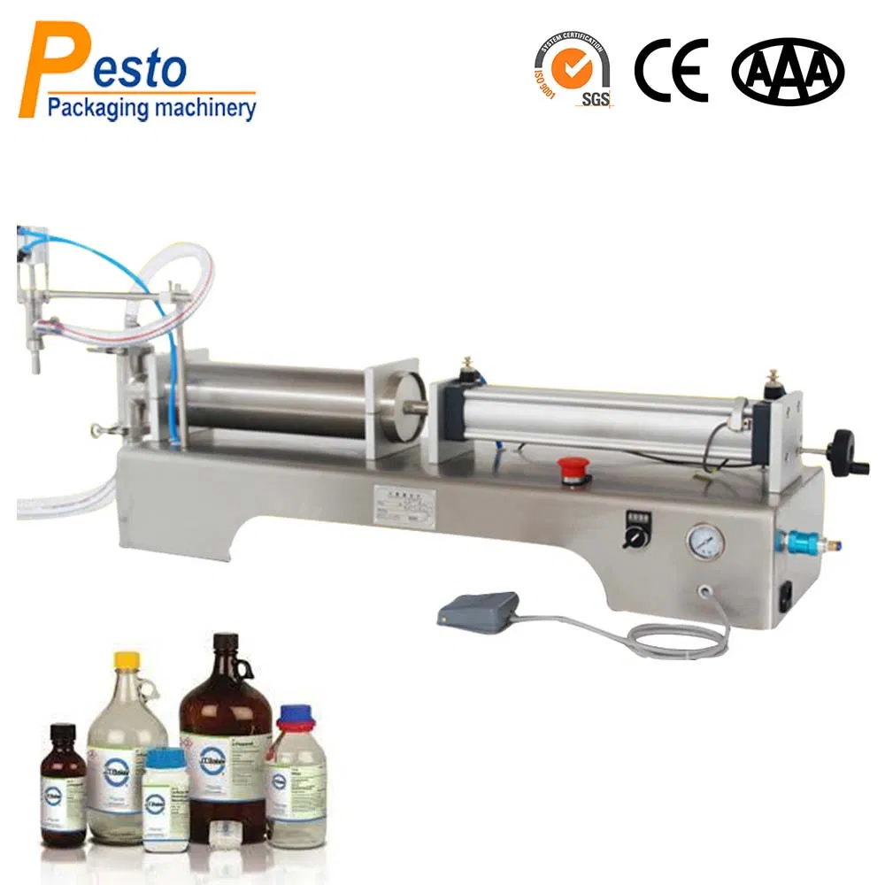 Semi Auto Shampoo/Drink/Water/Oil/Bottle Filling Machine with High Quality