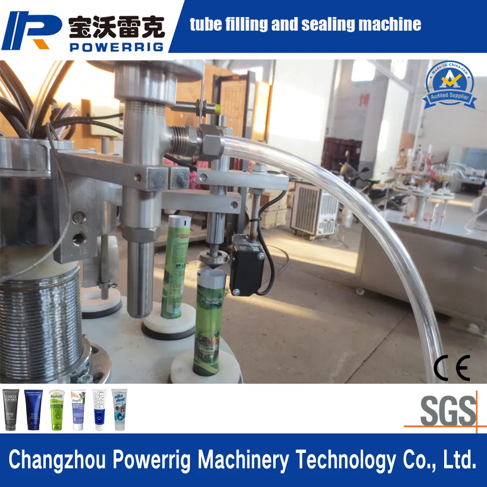 Semi Automatic Soft Plastic Tube Filling Machine Ointment Toothpaste Cosmetic Cream Tube Filling Sealing Machine