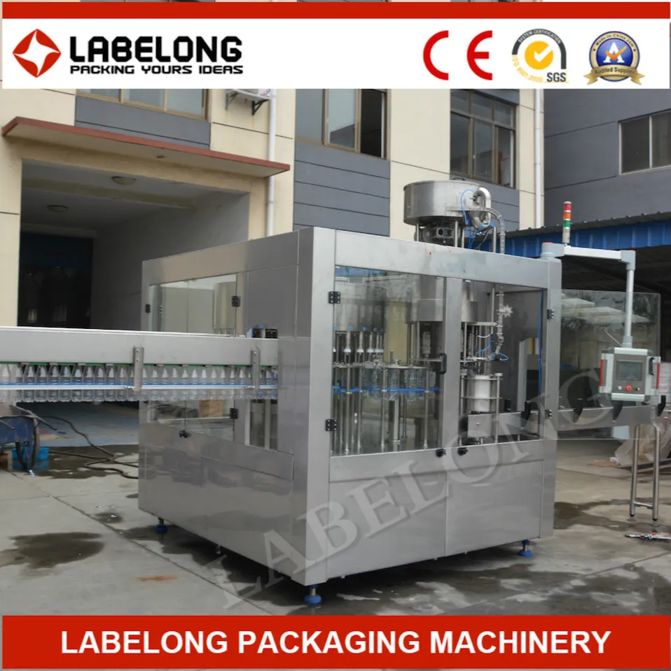 Small Capacity Distilled Water Bottling Line